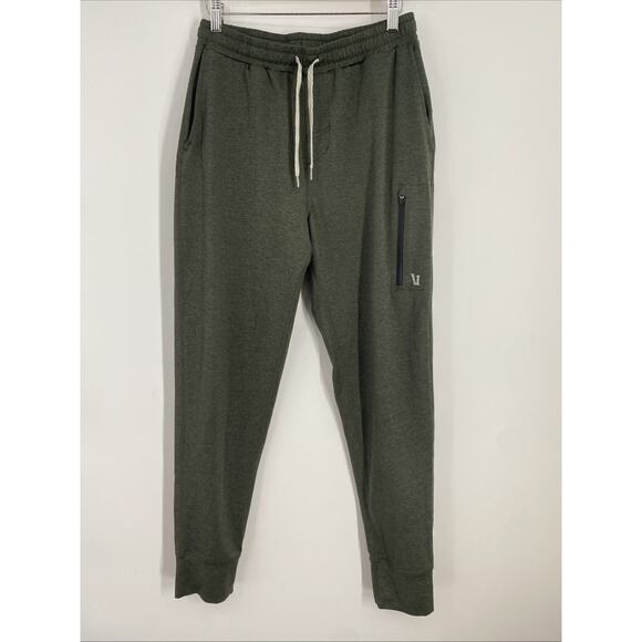 Vuori Sunday Performance Joggers Men’s Small Green Casual Loungewear 861 - Picture 1 of 8